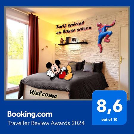 Appartement Avec Salle De Jeux Privee,10Min De Disney Transport En Commun 6 Couchages Chanteloup-en-Brie Zewnętrze zdjęcie