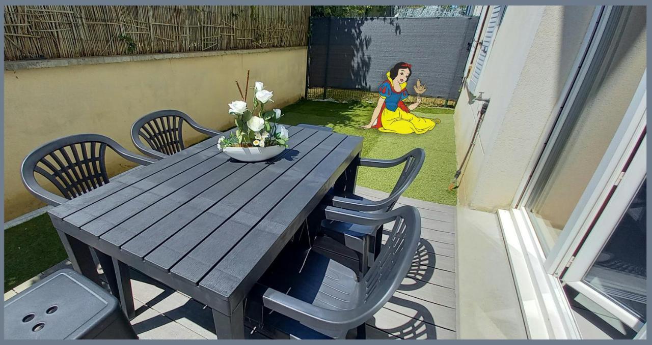 Appartement Avec Salle De Jeux Privee,10Min De Disney Transport En Commun 6 Couchages Chanteloup-en-Brie Zewnętrze zdjęcie