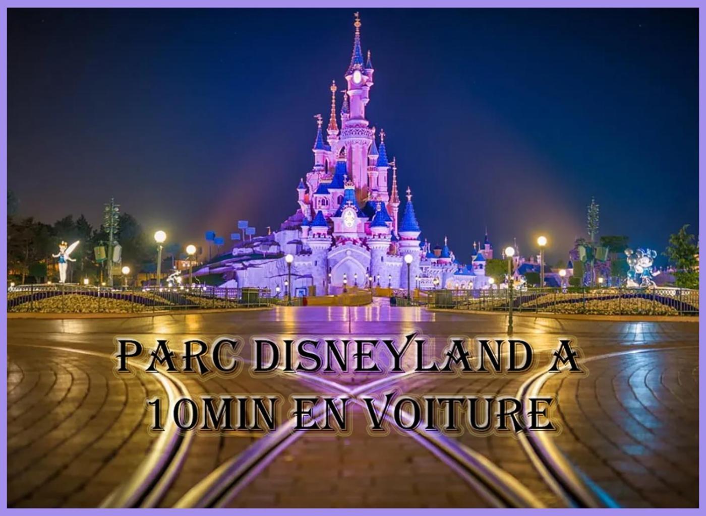 Appartement Avec Salle De Jeux Privee,10Min De Disney Transport En Commun 6 Couchages Chanteloup-en-Brie Zewnętrze zdjęcie